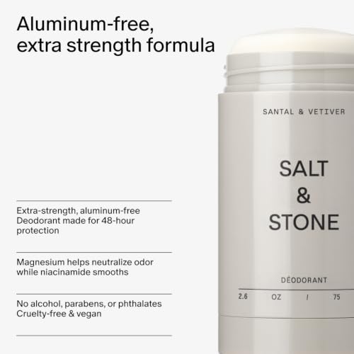 Salt & Stone Signature Duo Deodorant & Body Mist Santal & Vetiver - Unisex