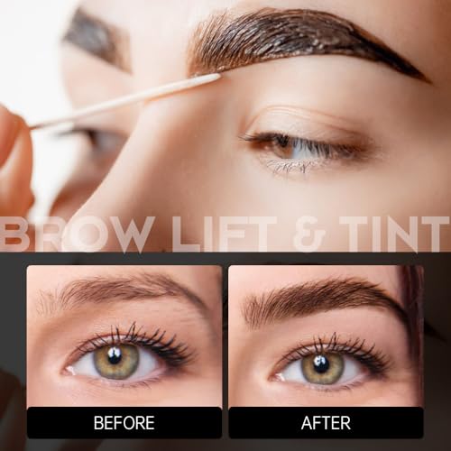 Lash & Brow Lift and Coloring Kit - Eyelash Perm & Brow Lamination Set