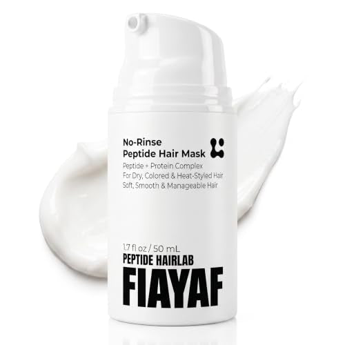 Fresh Scent Peptide Hair Mask for Damaged Hair - 1.7 Fl Oz, Leave-In Treatment - Variation of THIS listing