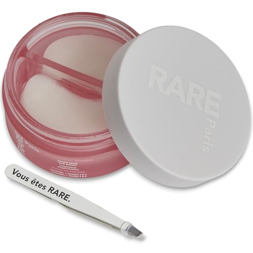 RARE Paris - Exception Ros?e - Regenerating Under Eye Patches - Hydrating & Brightening - With Ceramides & Omega-3 & 6 - Brightening, Firming & Revitalizing - Multi-Active Serum Formula - 30 Pairs