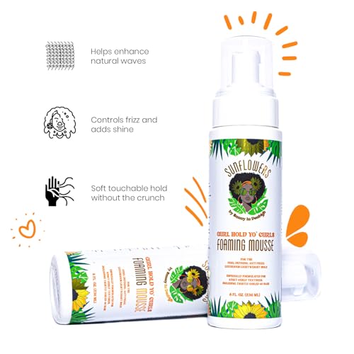 Lightweight Curl Defining Mousse for Frizz Control & Flex Hold, 8 fl oz