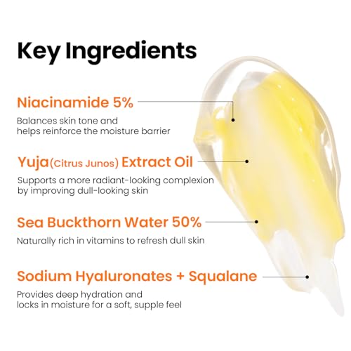 Niacinamide 5% Capsule Face Cream for Dull Skin Hydrating Gel & Vitamin C