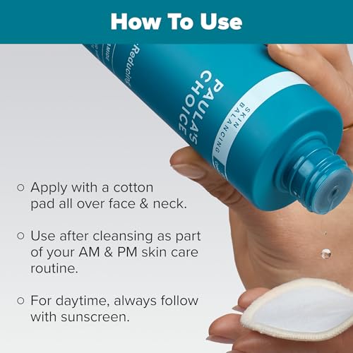 Paula's Choice SKIN BALANCING Pore-Reducing Face Toner with Niacinamide, for Oily Skin & Combination, Minimizes Large Pores, Controls Oil & Shine, Hydrates & Replenishes, Fragrance-Free