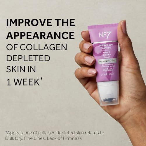 Menopause Skincare Serum with Hyaluronic Acid & Collagen - 30ml