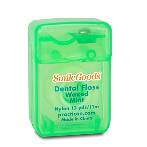Mint Flavored Dental Floss Bulk Pack 72 - 12 Yards per Pack - SmileGoods
