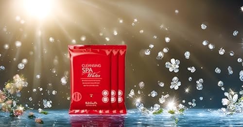 Koh Gen Do Cleansing Water Cloths - Organic Makeup Remover, Pack of 3 (10 Count Each)