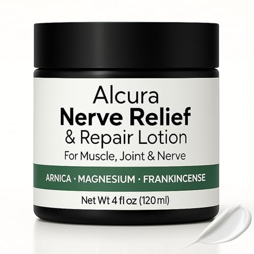 Alcura Cream, Arnica Cream, Magnesium Cream with Arnica ? Daily Comfort Alcura Lotion for Neck, Hands & Feet, 4 fl oz (1 pack)