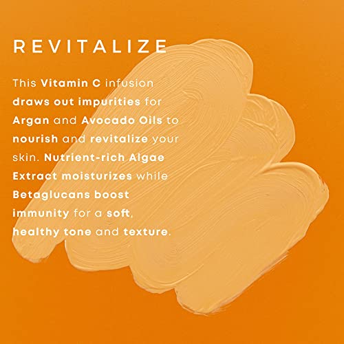 Vitamin C Skin Brightening Mask - 1.7 oz Nutrient-Rich Face Treatment - Draws Out Impurities & Unclogs Pores - Radiant & Even Tone - Variation of THIS listing