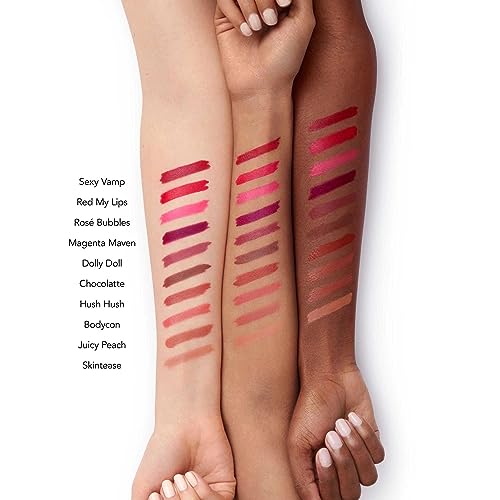 BUXOM Full-On Plumping Satin Lipstick Dolly Doll 0.09 oz - Moisturizing Lip Color