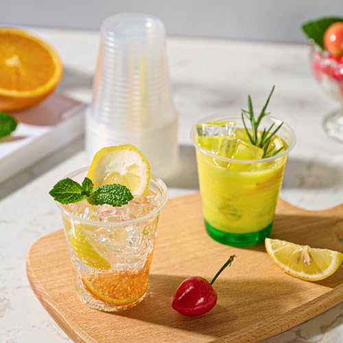 Disposable Plastic Cups 5oz Clear Tumblers - 2500 Pack, Party & Event Use - PP-2500Pack-5oz