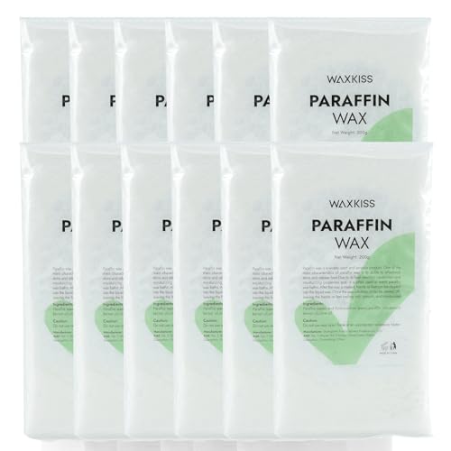 Paraffin Wax Refill Pack for Hand and Feet Hydration - Unscented, 12 Count