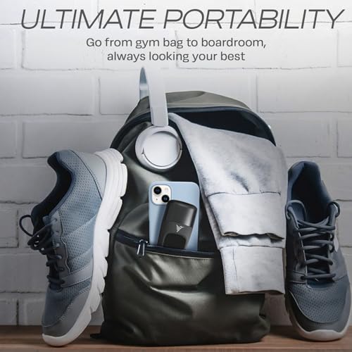 Portable Electric Beard & Body Trimmer for Men - USB-C Rechargeable, Travel Groomer
