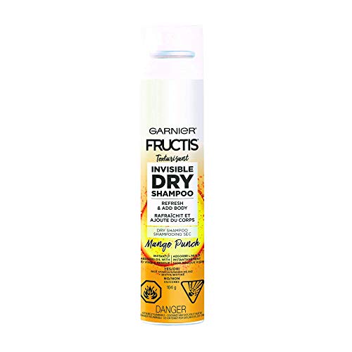 Garnier Fructis Mango Punch Invisible Dry Shampoo, Mango Punch, 104.04 gram