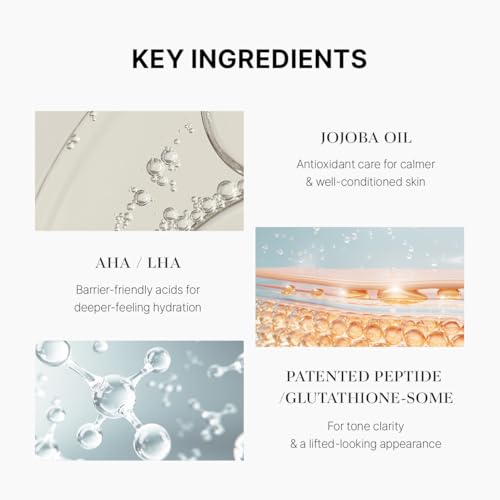 starlike Black Pore Vita Peptide Cleansing Oil I Jojoba 5%, AHA & LHA I Oil Cleanser for Face I Deep Cleansing Makeup Remover I Targets Clogging Blackheads I Korean Skincare I 6.76 Fl oz (200ml)