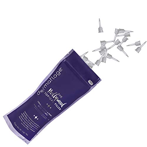 Dermaflage Topical Filler Mixing Tips - 30 Disposable Applicators for Precise Scar & Wrinkle Coverup
