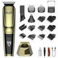 Cordless Beard Trimmer for Men, 17-in-1 Mens Grooming Kit, Electric Razor Shaver for Face Mustache Body & Nose Hair, with USB Charging Dock, IPX7 Waterproof, Gift for Dad Husband & Him