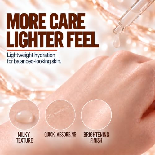 Korean Vegan PDRN Face Serum with Buckwheat - Hydrating Skin Care for Brightness