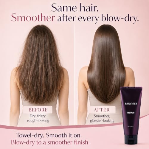 Silk Hair Repair Balm - Non-Wash Hair Essence for Damaged Hair, Heat-Activated Treatment