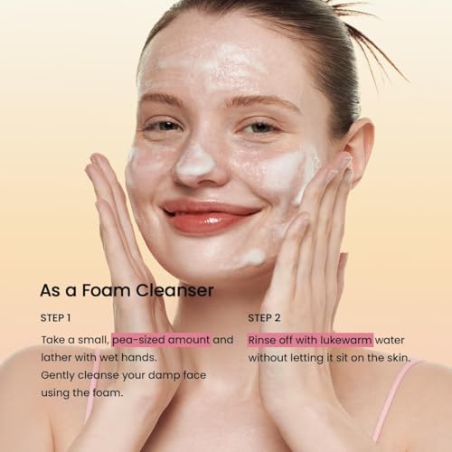 BIODANCE Collagen Mask To Foam Cleanser, 2-in-1 Pore Care and Hydrating Foaming Facial Cleanser for Sensitive Skin, Gentle Face Wash, Korean Skin Care¤Ó5.07 fl. oz. (150 ml)