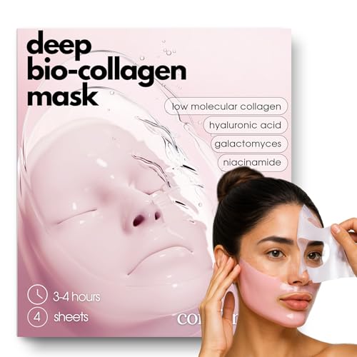 Bio Collagen Hydrogel Melting Face Mask with Hyaluronic Acid, Galactomyces & Niacinamide