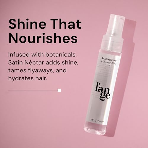 L'ANGE HAIR Satin Nectar Hair Serum 2 Fl Oz | Moisturizing Shine & Anti-Frizz