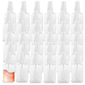 QTLCOHD 100 Pack 2 Oz Mini Travel Size Spray Bottles with Cap Clear Perfume Bottles Refillable Empty Tiny Spray Bottle for Perfume Liquids Essential Oils