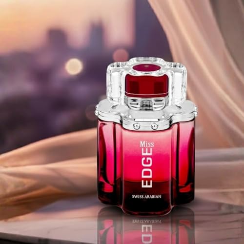 Swiss Arabian Miss Edge Edp Spray - Long Lasting Floral Fragrance for Women 3.4oz