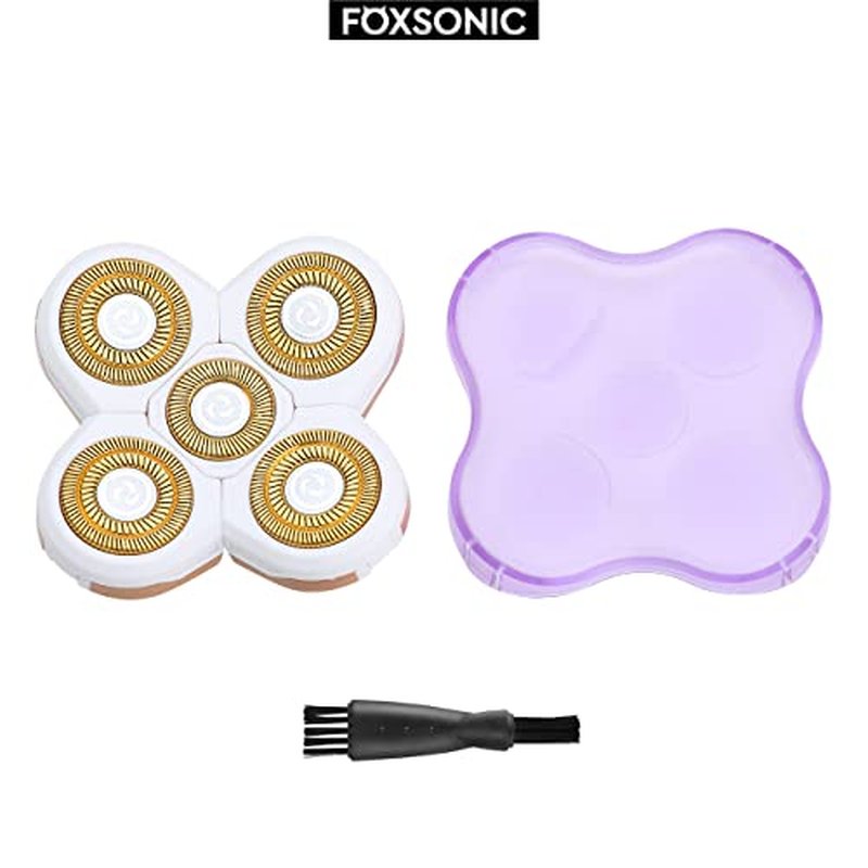 5 Blades Women Shaver Replacement Heads for Head Shaver and Many Brands 5 Blades Replacement Shaver Head Blade 5 Heads Beard Electric Razor Shaver Head