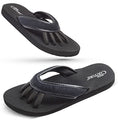 Pedi Couture Pedicure Sandals with Built In Toe Separators for Women - Comfortable Spa Style Flip Flops for Home, Salon, Yoga & Gym Use