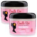 Camille Rose Aloe Whipped Butter Gel 2-Pack – 8 oz Each, Moisture-Rich Styling Leave-In
