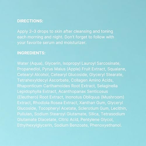 Nu Skin Nutricentials Vitamin C + Collagen Pump - Powerful Skin Serum | Hydration, and Luminous Complexion | Vegan Collagen, Fine Line Reduction Skin Care (1 fl oz)
