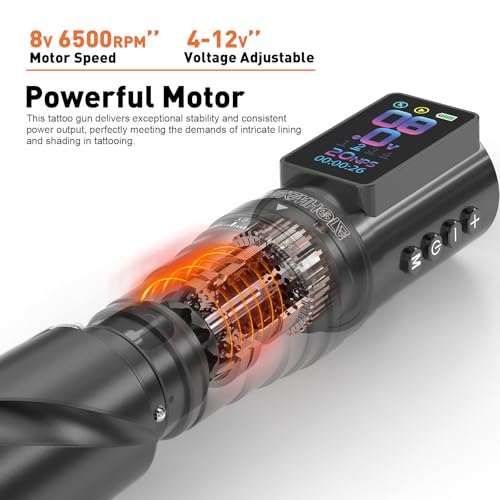 Wireless Tattoo Machine Kit with 2300mAh Battery - Variation WTK403