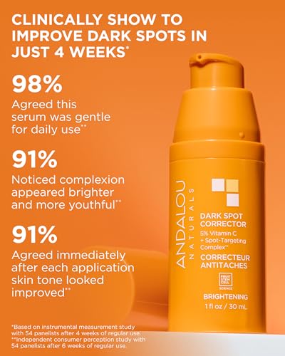 Andalou Naturals Vitamin C Dark Spot Corrector Serum - 1 fl oz