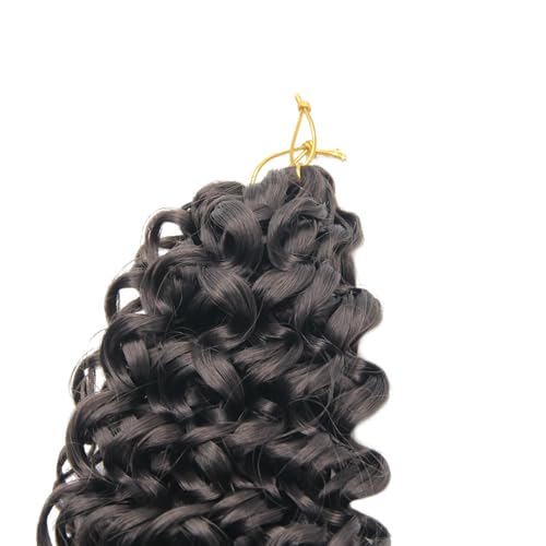 18 Inch Bohemian Crochet Hair - 7 Pack Water Wave Synthetic Hair - 4#