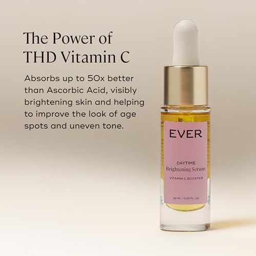 EVER Vitamin C Serum for Face 10% 0.33 oz – Dark Spot Correcting & Brightening