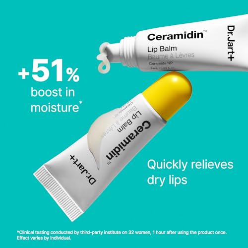 Dr.Jart+ Ceramidin Moisture Set – Barrier Cream + Lip Balm Ornament Gift, Travel Size