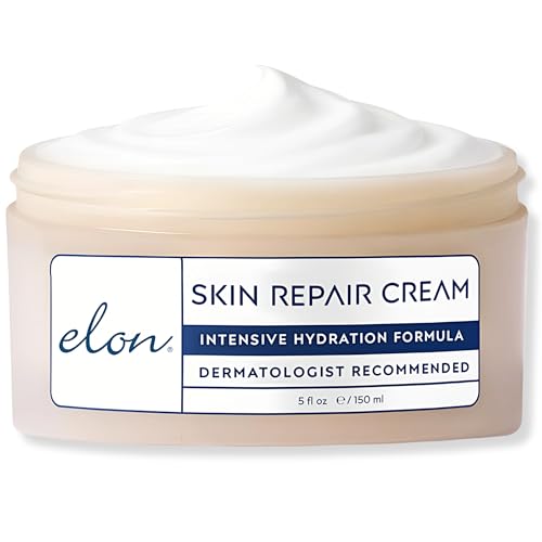 Elon Skin Repair Cream | Hydrating Cream for Hands & Body | Dermatologist Recommended (5 oz)