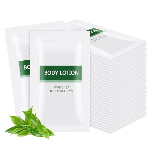 200 Pack Travel Size Body Lotion - 0.35 Fl Oz Individually Wrapped Bulk