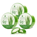 Aloe Vera Gel 96% Organic Multipurpose Face & Hair Moisturizer - 3 Pack, 7oz - Variation 3