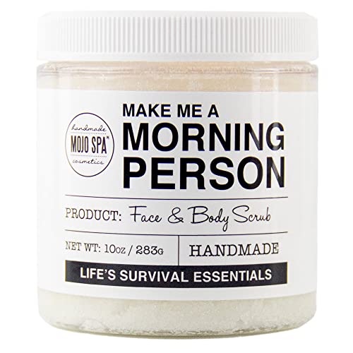 Deep Moisturizing Face & Body Scrub with Peppermint & Rosemary - 10 oz