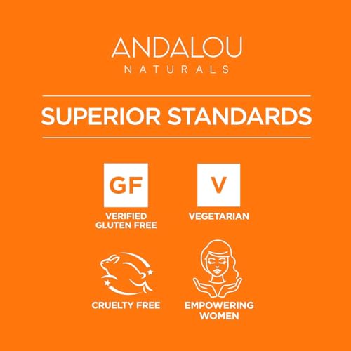 Andalou Naturals Instant Brighten and Tighten Hydro Serum Facial Mask, Single Face Mask, 0.6 Ounce (Pack of 6)