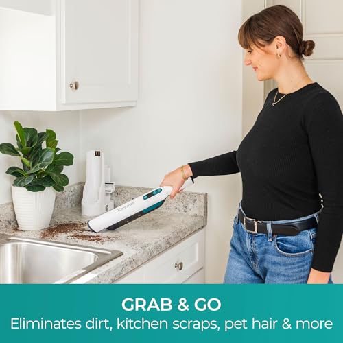 Kenmore 11.1V Brushless Cordless Hand Vacuum - Portable Pet Hair Cleaner, White