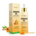 Organic Turmeric Face Oil for Skin Lightening & Anti-Aging - 4 Fl Oz (Pack of 1)