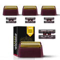 Gold 4 Pack Replacement Foil for Wahl Shaver - Compatible with 5 Star Series Finale