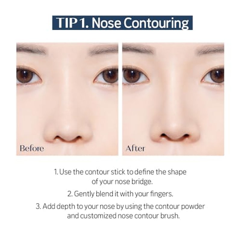 ETUDE Reborn Maker Contour Stick Bronzer - Cool Toned | Naturally Sculpting & Define | Creamy Formula for Seamless Blending | Multi-purpose Contour Stick for face | Korean Makeup, Kbeauty