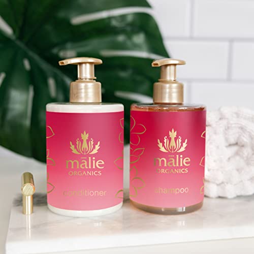 Botanical Conditioner with Plumeria Scent - Vegan Hydrating Hair Care 14 oz