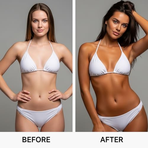 Spray Tan Solution 8.5 fl.oz. - Bronze Self Tanning Solution- Professional Sunless Tanning Formula for Deep Natural Bronze Glow, Streak-Free, Fast-Drying, Long-Lasting Color