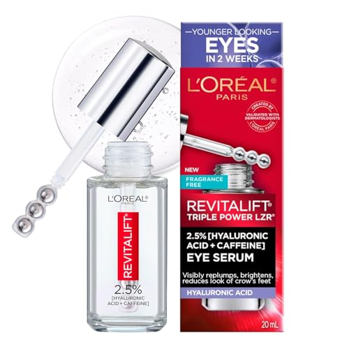 Hydrating Eye Serum with Hyaluronic Acid & Caffeine - Revitalift Skin Care