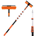 30FT Window Washing Kit with Telescopic Extension Pole and Squeegee - Variations 5-24FT