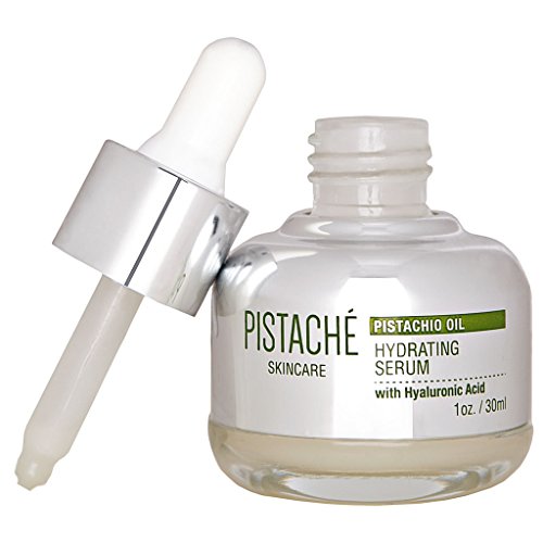 Pistach? Skincare Pistachio Oil Face Serum with Hyaluronic Acid | Hydrating & Brightening Formula with Vitamin E & Antioxidant Protection, 1.0 oz